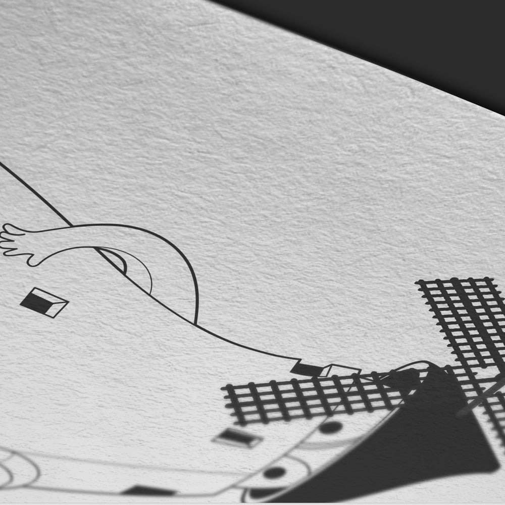 Molino Alcancia - Lámina 30 x 30